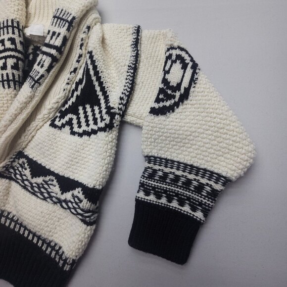 Zadig & Voltaire Monochrome Graphic Cardigan - Picture 5 of 11